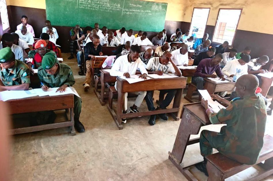 Kwilu : 153 candidats passent le concours national d’admission à l’académie militaire à Bandundu