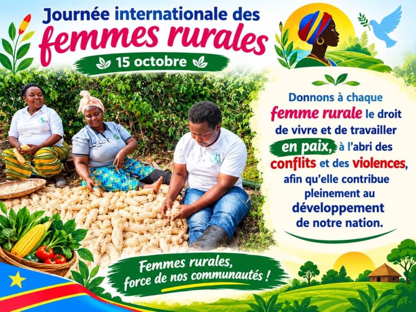 Butembo : à la Journée internationale des femmes rurales, le Réseau des femmes du bassin du Nil appelle à rétablir la paix et à garantir un accès sécurisé à la terre