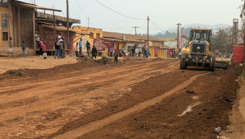 INFRASTRUCTURES A BUTEMBO : plusieurs artères du centre-ville en réhabilitation, viva construction à l’œuvre