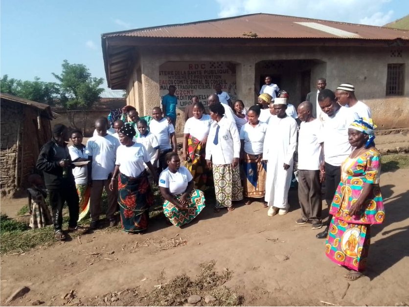 Rutshuru : après sensibilisation, les tradi-praticiens de Binza s’engagent dans la prévention contre Ebola