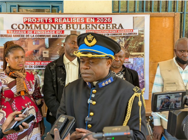 Butembo : la commune de Bulengera revendique plus de 51 % de réalisation de son budget 2026