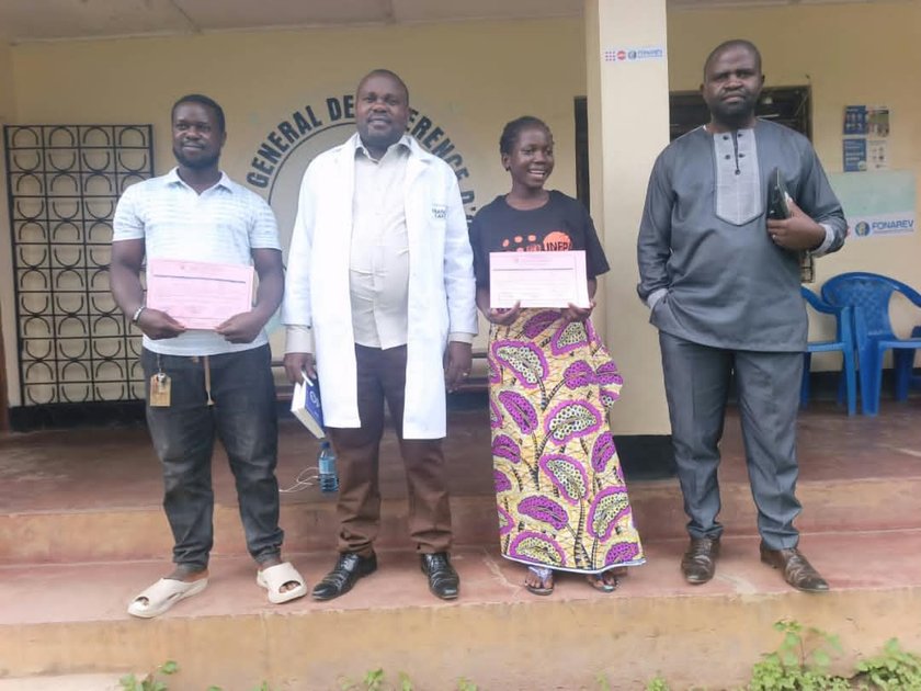 Oïcha : deux nouveaux patients guéris d’Ebola quittent le centre de traitement de l’hôpital général de référence