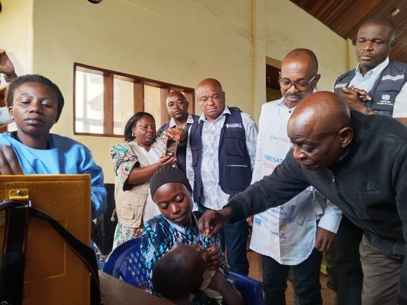 Butembo : la campagne de vaccination intégrée officiellement clôturée, deux journées de récupération prévues