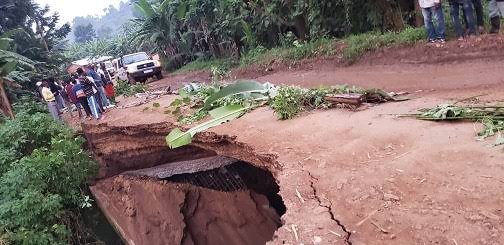 Sud-Kivu : les glissements de terrain à Buhozi s’étendent à plus de 15 hectares