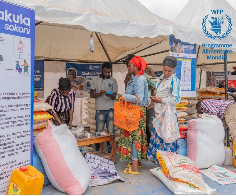 Rutshuru : le PAM clôture son projet Chakula Sokoni après six mois d’assistance à plus de 21 000 personnes