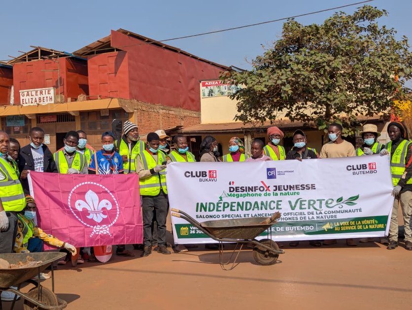Butembo : lancement de la « communauté numérique des mégaphones de la nature » pour la protection de l’environnement et la lutte contre la désinformation