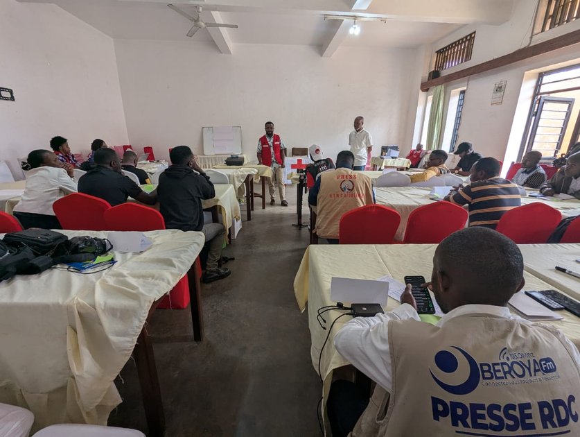 Butembo : le CICR outille des journalistes sur l'inclusion et la protection, les participants s'engagent à sensibiliser