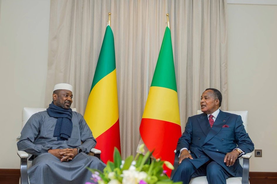 Moscou : Denis Sassou N’Guesso et Assimi Goïta échangent sur la coopération entre Brazzaville et Bamako