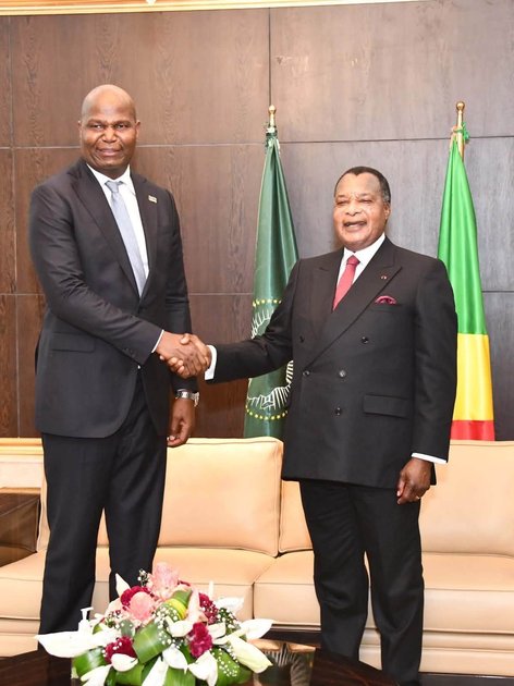 Congo-Mozambique : Denis Sassou-Nguesso et Daniel Chapo examinent les perspectives de coopération bilatérale