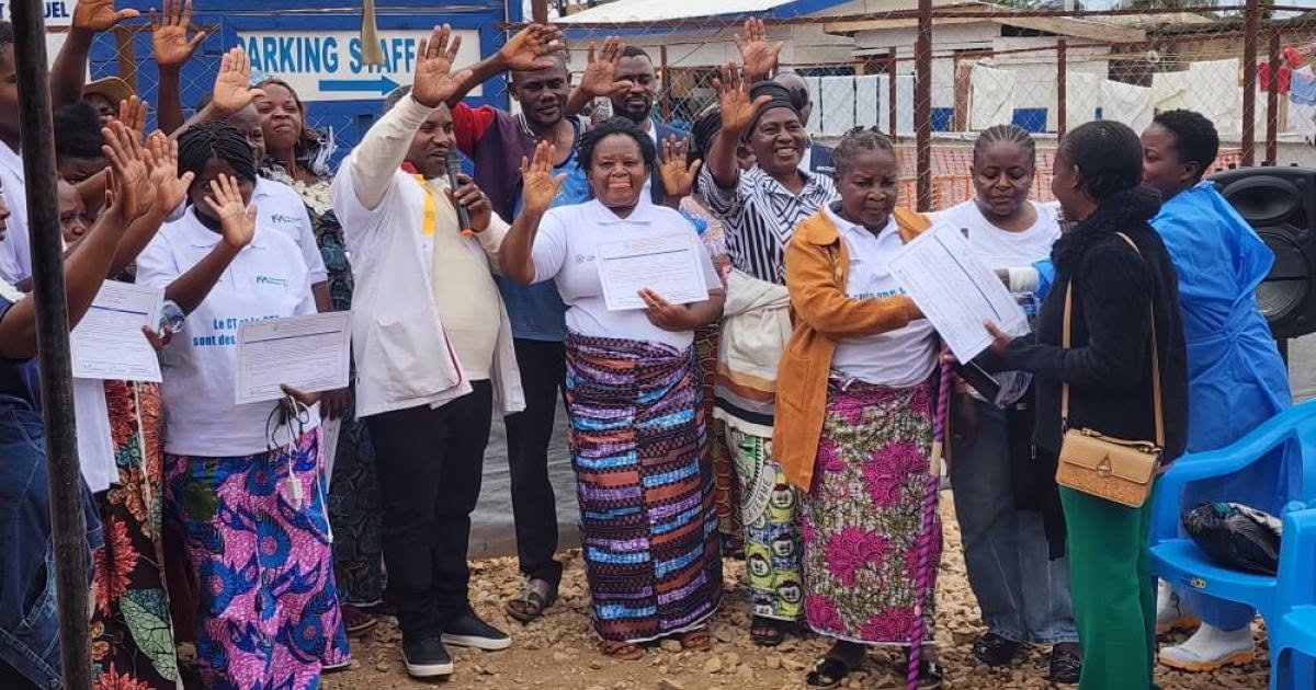 Beni : treize patients guéris d’Ebola quittent les centres de traitement