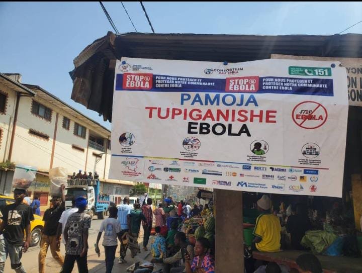 Sud-Kivu : « foot for the hungry » renforce la riposte contre la maladie à virus Ebola