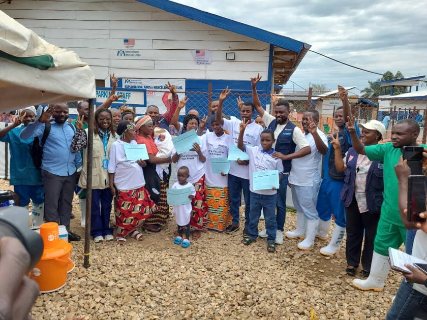 Beni : huit personnes guéries d’Ebola déchargées des centres de traitement