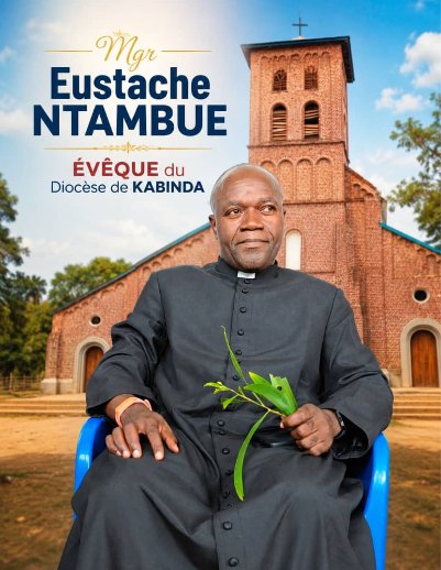 Kabinda : le Saint-Siège nomme Monseigneur Eustache Ntambwe Makoyo nouvel évêque du diocèse
