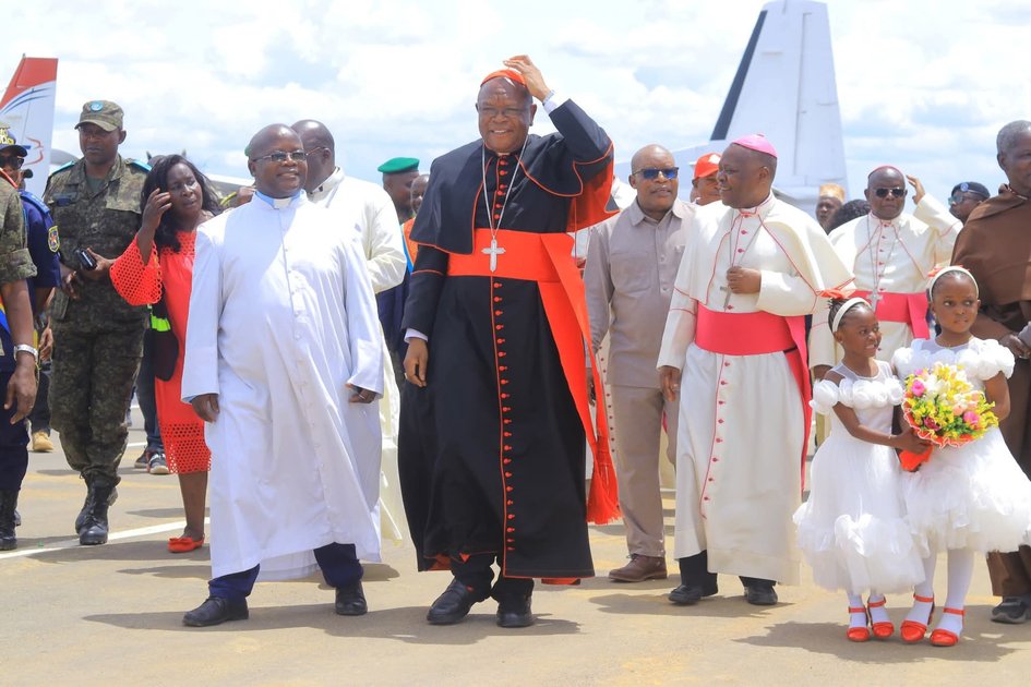 Ituri : Le cardinal Ambongo souhaite que l’investiture d’Emmanuel Ngona soit « un symbole de paix »
