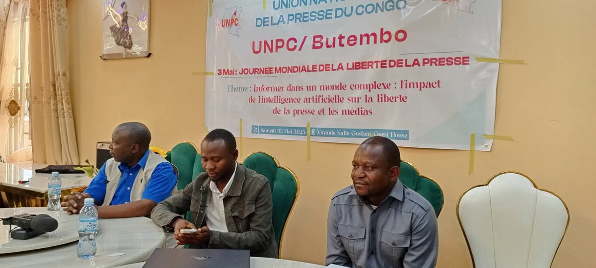 BUTEMBO : Informer en temps de guerre, un défi majeur pour les journalistes, constat fait lors de la journée mondiale de la liberté de la presse