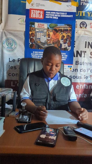 Butembo : le parlement d'enfants alerte sur le risque de contamination à Ebola dans trois écoles primaires privées d'eau