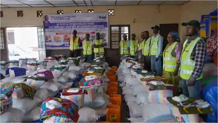 Sud-Kivu : à Bukavu, 110 ménages victimes d’incendies bénéficient d’une aide humanitaire de Denis Mukwege