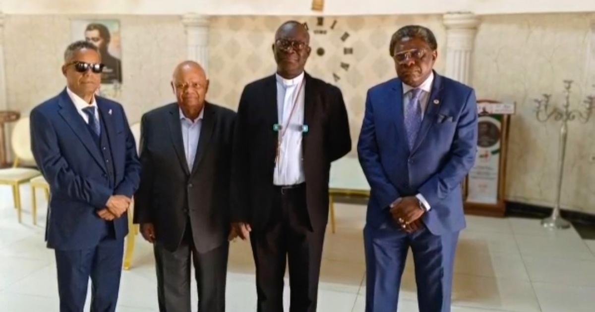 Lubumbashi : Raphaël Katebe Katoto et Mgr Fulgence Muteba échangent sur la paix, la réconciliation et le vivre-ensemble