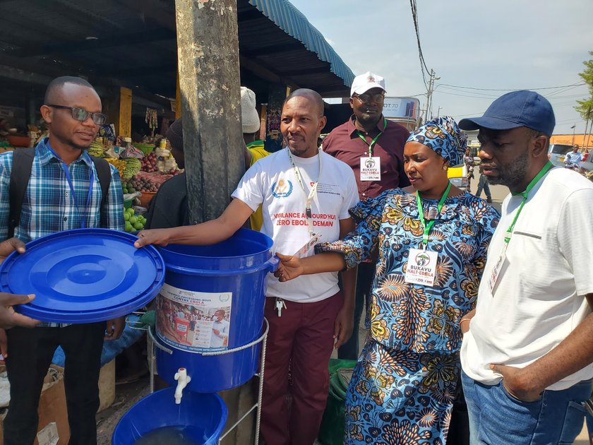 Bukavu : HaltEbola appelle à une mobilisation collective pour renforcer la lutte contre Ebola