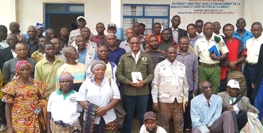Beni : agriculteurs et responsables du parc national des virunga engagés dans un dialogue sur la cohabitation avec les communautés riveraines