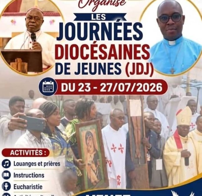 Sud-Kivu : plus de 4 000 jeunes réunis à Idjwi pour la 19ᵉ Journée diocésaine des jeunes sous le signe de la paix