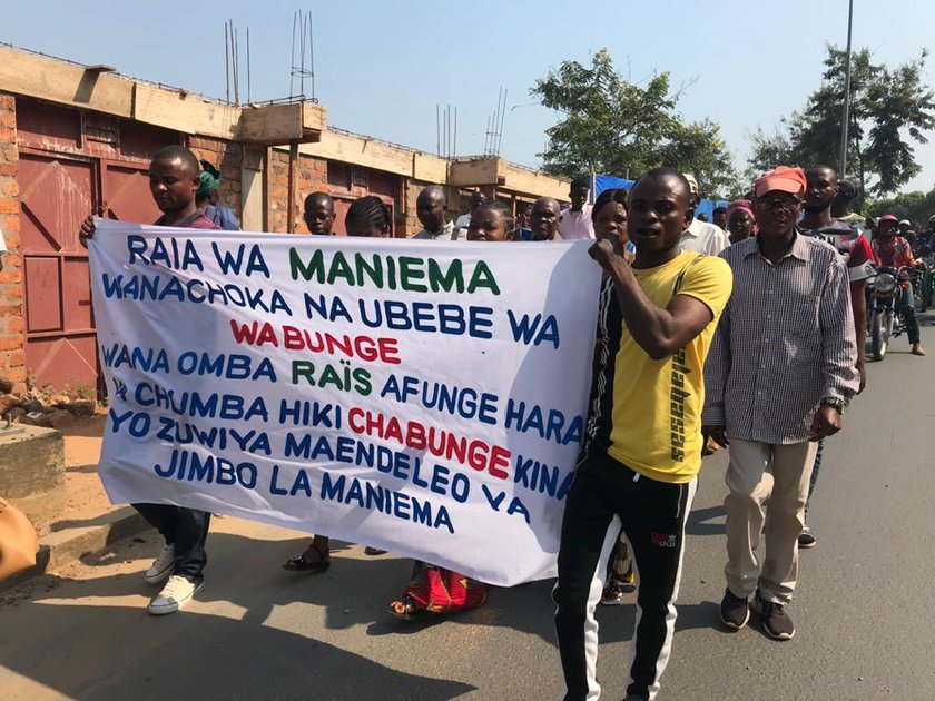 Maniema : Le Mouvement « Le Citoyen Inconnu » dénonce un « dépotoir » et s'oppose à l'accueil des migrants refoulés des États-Unis
