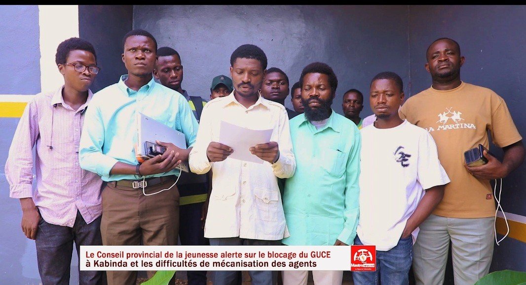 Lomami : le Conseil provincial de la jeunesse alerte sur le blocage de l’antenne du GUCE à Kabinda