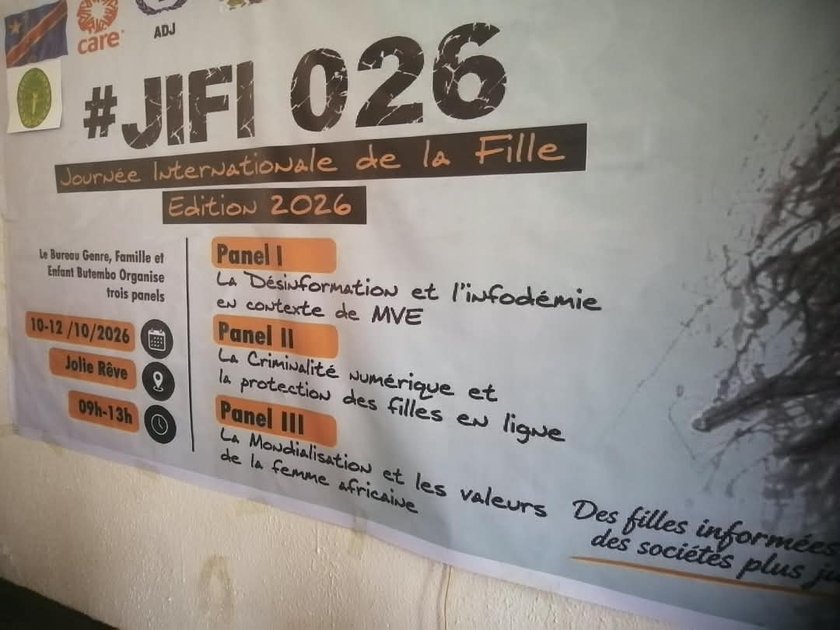Butembo : les activités de la Journée internationale de la jeune fille lancées sous le signe de la lutte contre le mariage d’enfants