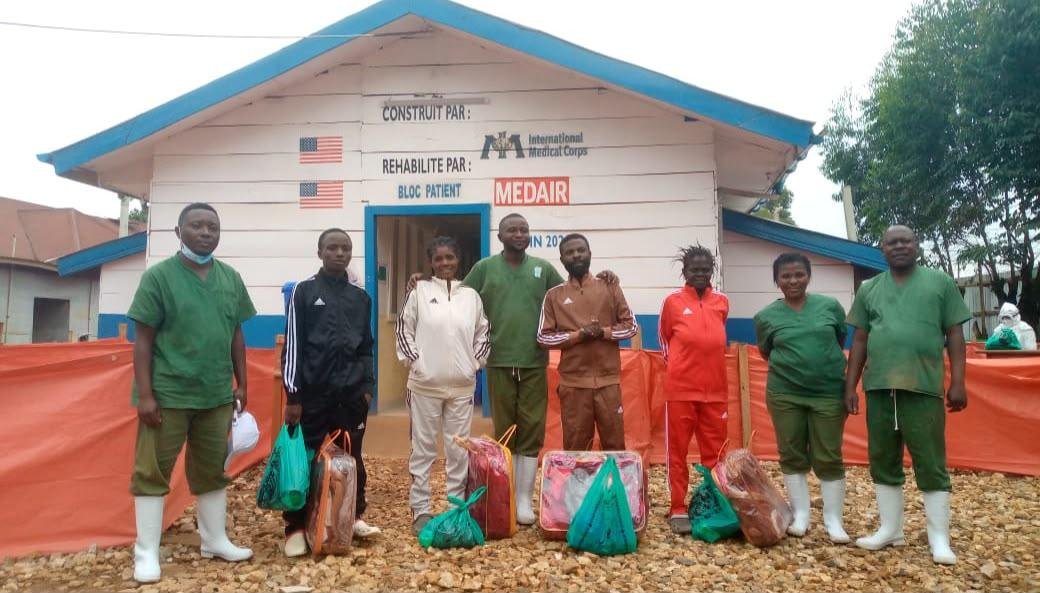Butembo : quatre nouveaux patients guéris d'Ebola quittent le Centre de Traitement Ebola de Katwa