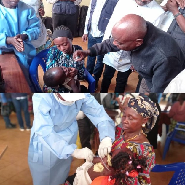 Nord-Kivu : lancement de la campagne de vaccination contre la poliomyélite, la rougeole et la rubéole