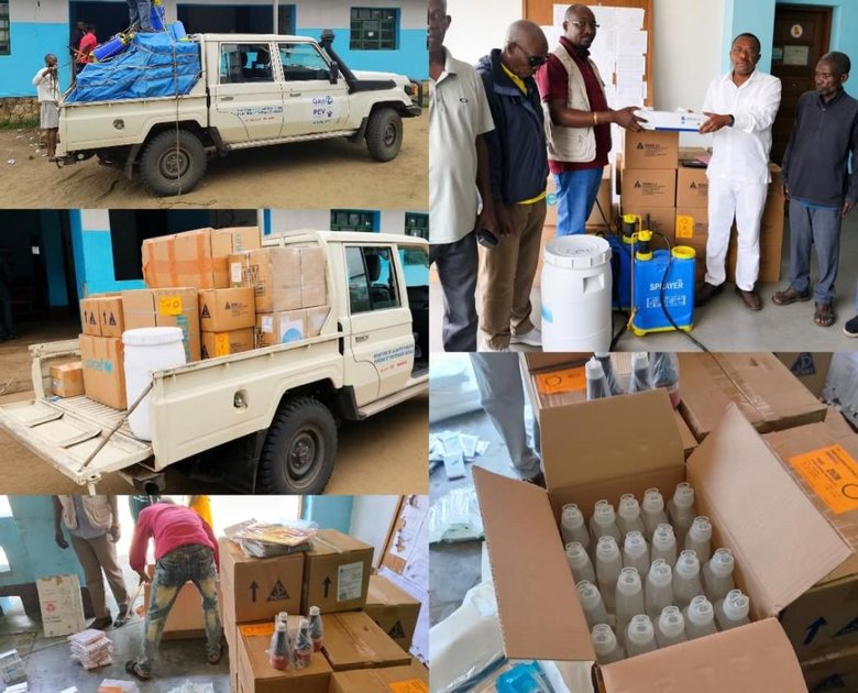Maniema : la zone de santé de Kasongo reçoit un lot de médicaments pour riposter aux cas suspects de choléra