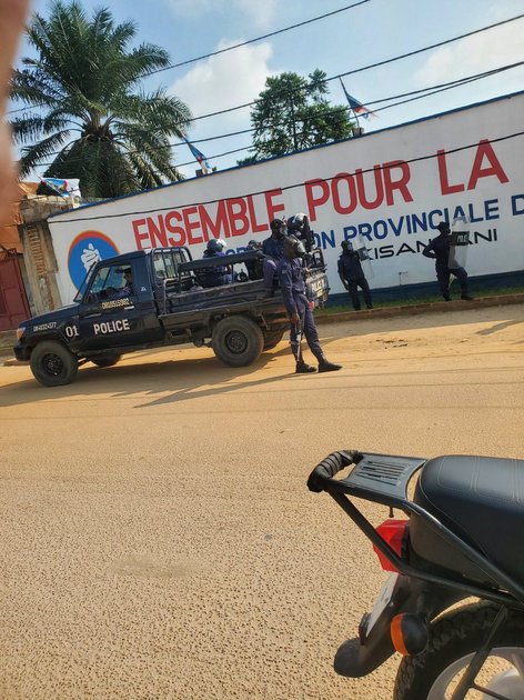 Tshopo : à Kisangani, la marche de l’opposition empêchée par un important dispositif policier