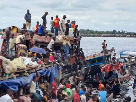 TSHOPO : quatre morts dans le chavirement d’une baleinière près de Kisangani