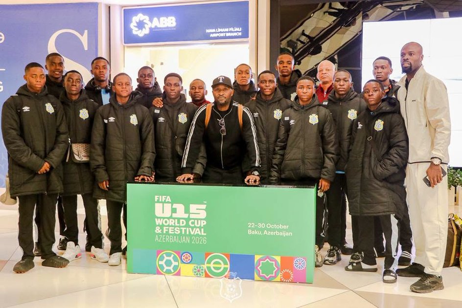 Football : les léopardeaux congolais à Bakou pour la coupe du monde et le festival mondial des moins de 15 ans