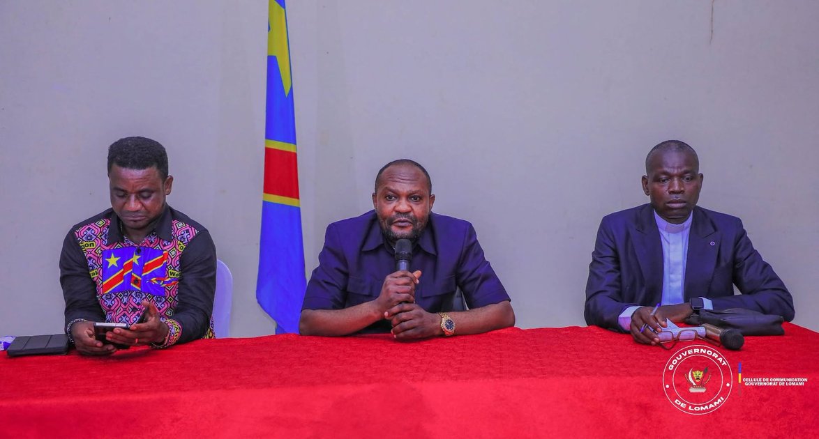 Lomami : à kabinda, le gouverneur Iron-Van Valombo mobilise la province pour le sacre de Monseigneur Eustache Ntambwe Makoyo