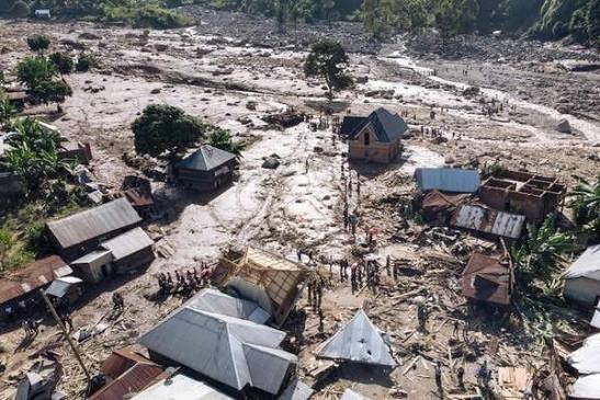 LOMAMI : à Kabinda, de violentes rafales de vent emportent plusieurs toitures après une forte pluie