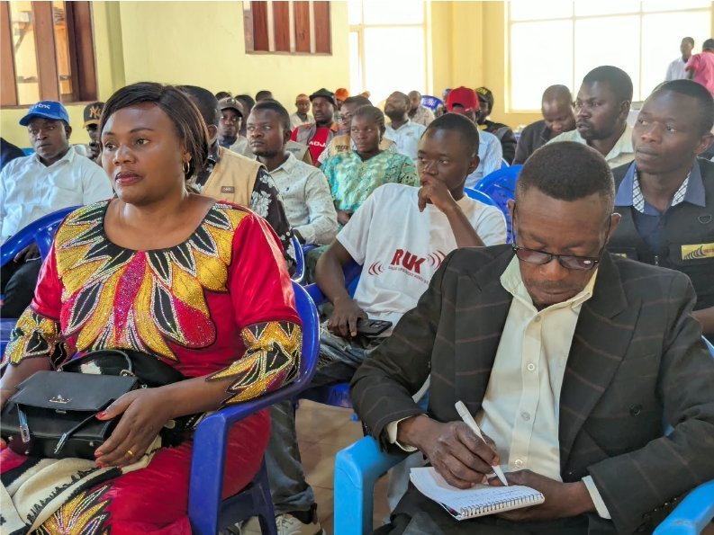 Butembo : les journalistes renforcent leurs capacités pour mieux lutter contre l’infodémie liée à Ebola