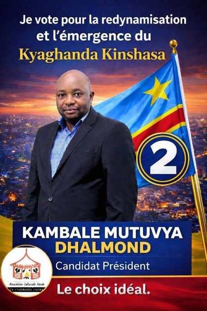 KINSHASA / ACN : Kambale Muthuvya Dalmon en campagne pour la présidence de l’Association Culturelle Nande