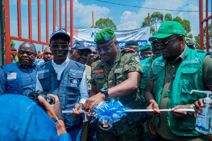 Ituri : un nouveau Centre de Traitement Ebola de plus de 100 lits inauguré à Rwankole pour renforcer la riposte