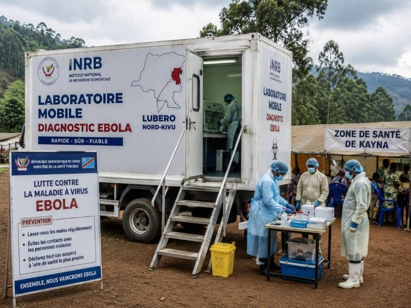 Nord-Kivu : l’OMS dote la riposte contre Ebola à Beni d’une machine d’analyses biochimiques