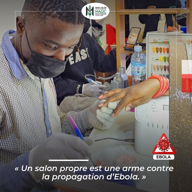 BUTEMBO : les salons de coiffure renforcent les mesures d'hygiène pour prévenir la propagation des maladies contagieuses