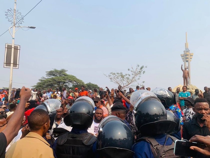 Haut-Katanga : la marche de l’opposition peu suivie à Lubumbashi, les autorités appellent au respect des consignes