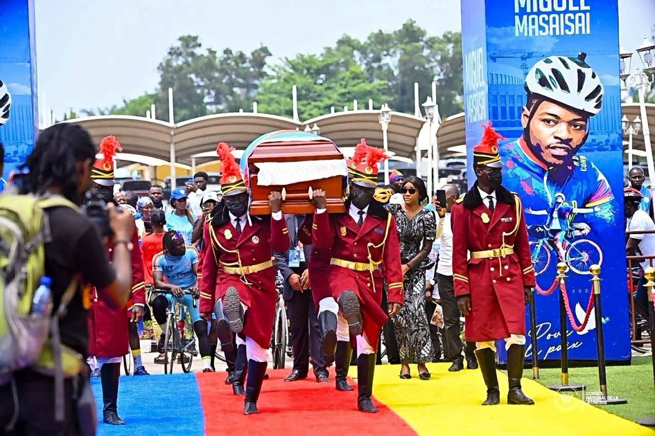 RDC : le cycliste Miguel Mumbere Masaï-Saï décoré à titre posthume de la médaille d’or du mérite civique et sportif