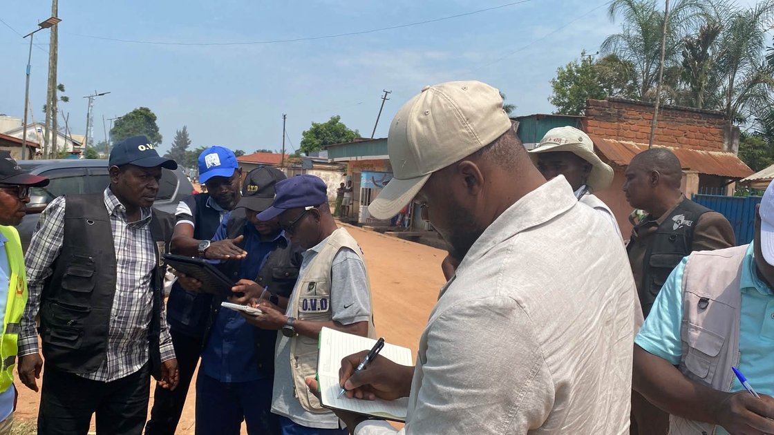 Lomami : à Mwene-Ditu, SAFRIMEX, l’OVD et le ministère des ITP évaluent la voirie avant les travaux