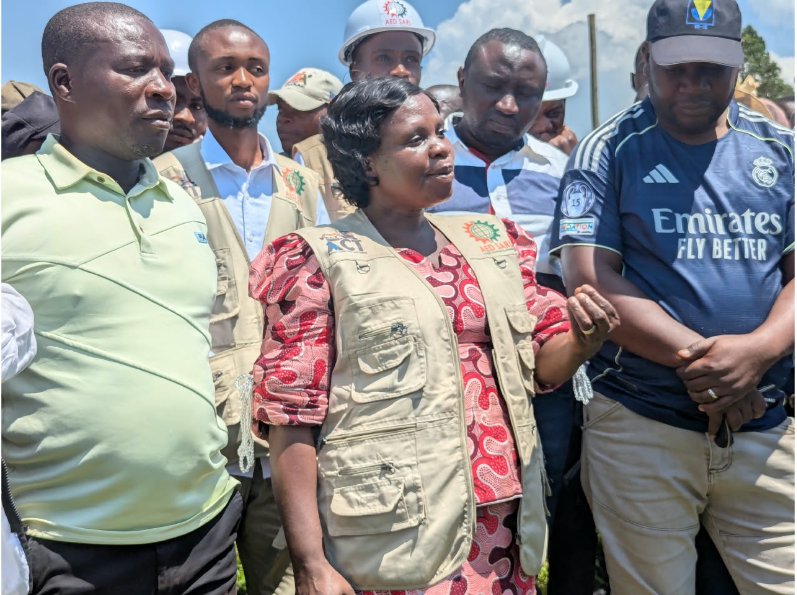 Butembo : Kavugho Muheruki Jori, PDG de l’entreprise AED appelle les femmes à se préparer aux opportunités d’emplois liées au projet du stade de Ngolwe
