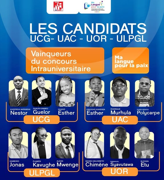 NORD-KIVU : Une compétition d’éloquence pour promouvoir la paix et le vivre-ensemble à Butembo.