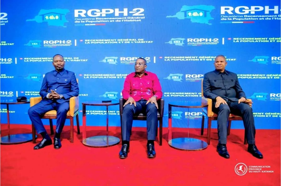 Haut-Katanga : lancement officiel du rgph-2 à Lubumbashi