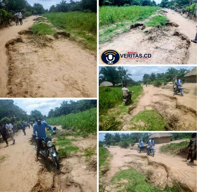 Lomami : à Tshofa, les pluies aggravent la dégradation des routes de desserte agricole