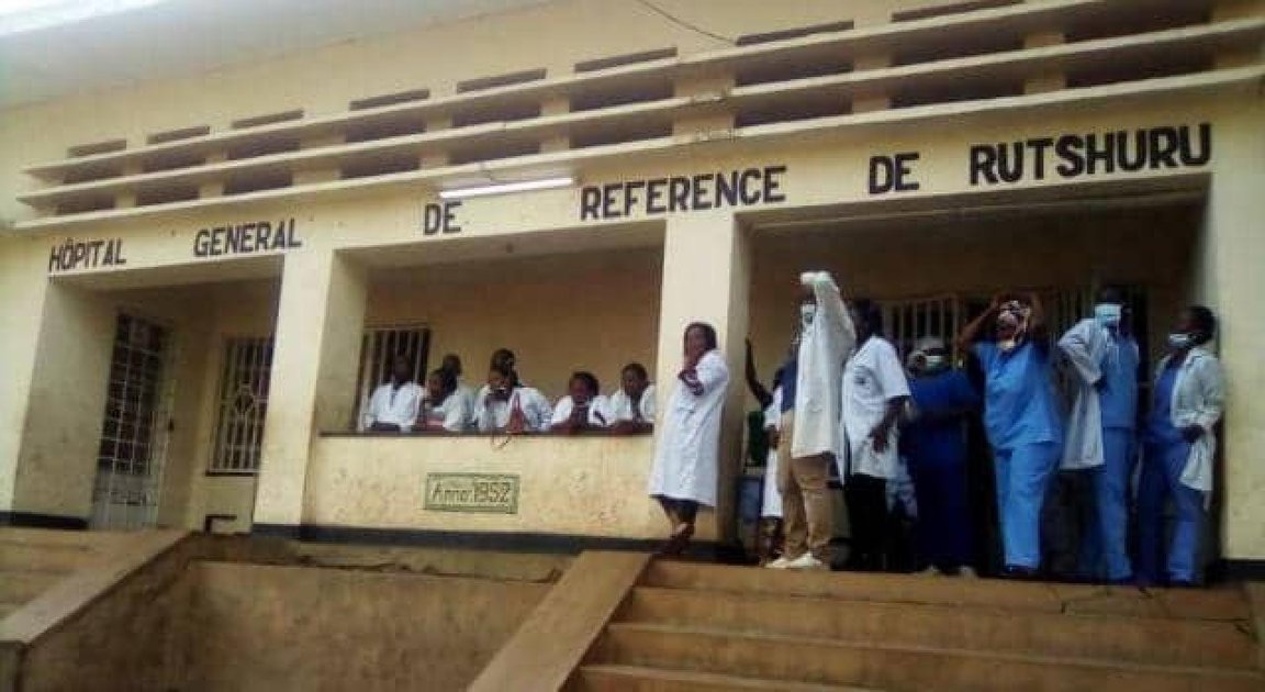 Rutshuru : la baisse de fréquentation de l’Hôpital général de Kibirizi inquiète après l’installation d’un centre d’isolement Ebola