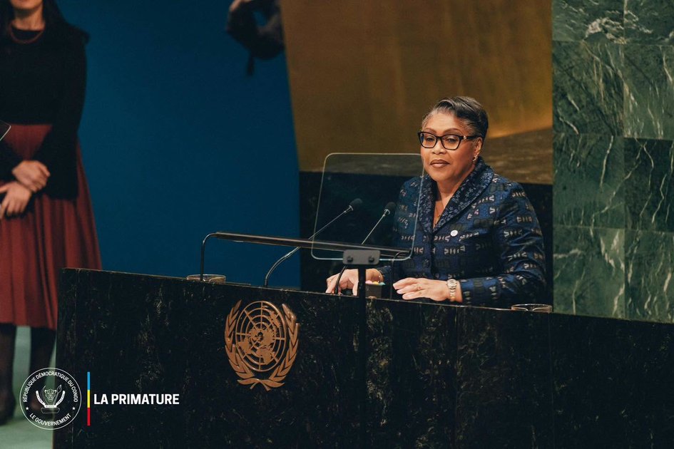 RDC-ONU : à la tribune de New York, Judith Suminwa Tuluka réaffirme le choix de la diplomatie face aux violences dans l'Est